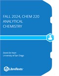 Fall 2024, Chem 220 Analytical Chemistry
