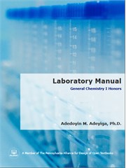 Laboratory Manual: General Chemistry I Honors - First Edition