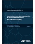 Consequences of hydroxyl generation by the silica/water reaction Part I: Diffusion and Swelling