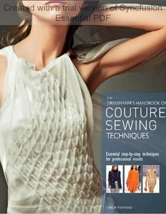 The Dressmaker's handbook of couture sewing techniques: Essential step by step techniques for professional results