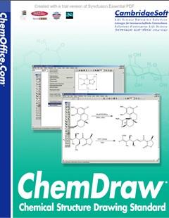 ChemDraw chemical structure drawing Standard