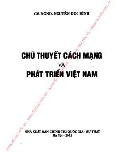 Chủ thuyết cách mạng và phát triển Việt Nam