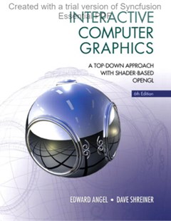 Interactive Computer Graphics (6th Edition)