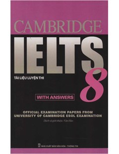 Cambridge lELTS 8 Examination papers from University of Cambridge ESOL Examinations
