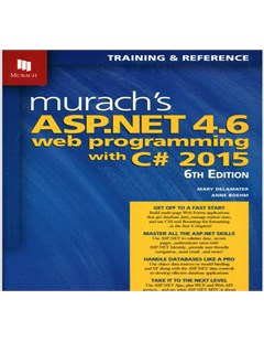 Murach's ASP.NET 4.6 Web Programming with C# 2015 6th Edition