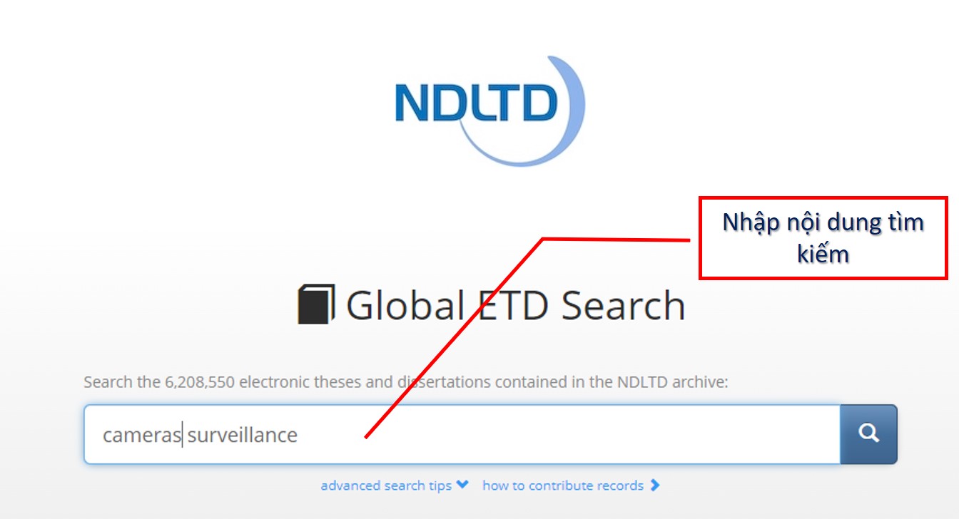 NDLTD – Mạng thư viện số luận văn, luận án quốc tế