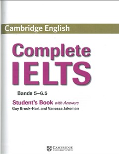 Complete IELTS. Bands 5-6.5. Student’s Book