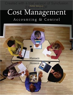 Cost Management: Accounting & Control