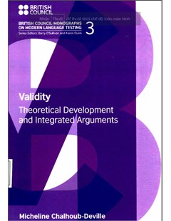  Validity: Theoretical development and integrated arguments