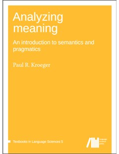  Analyzing meaning