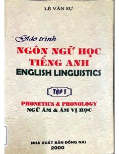 Giáo trình ngôn ngữ học tiếng Anh English linguistics Tập 1