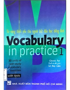 Vocabulary in practice 1