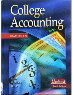 College accounting: Chapters 1-24