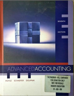 Advanced accounting 