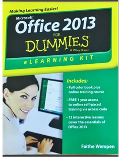 Office 2013 for dummies elearning kit