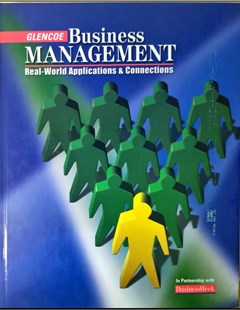 Business management: real - world applications & connections