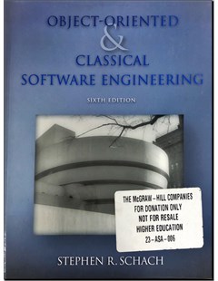Object-Oriented and Classical Software Engineering 6th Edition