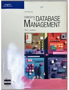 Concepts of database management 