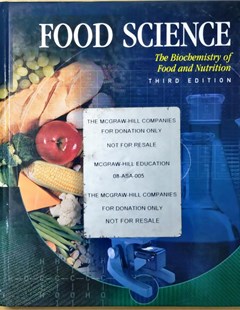 Food science the biochemistry of food and nutrition