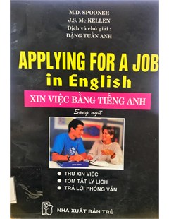 Applying for a Job in English – Xin việc bằng tiếng Anh (Song ngữ)