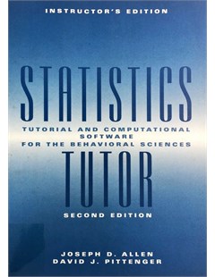 Statistics tutor: Tutorial and computational software for the behavioral sciences