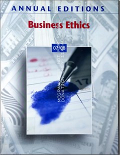 Annual editions: Business ethics. 07/08