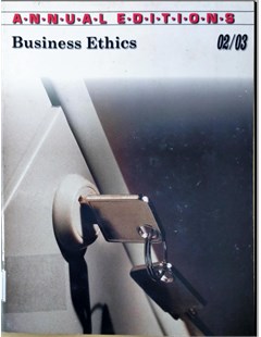 Annual Editions: Business ethics 02/03 fourteenth edition