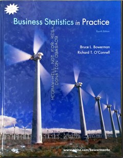 Business statistics in practice fouth edition