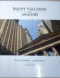 Equity valuation and analysis with eval second edition