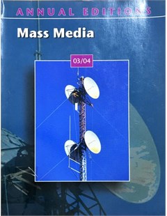 Annual edition: Mass media 03/04