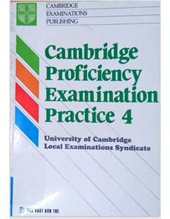 Tài liệu luyện thi Cambridge Proficiency Examination Practice 4 