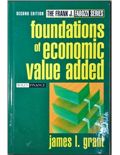 Foundations of economic value added second edition