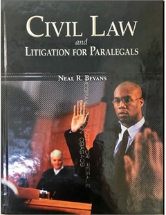 Civil law & litigation for paralegals