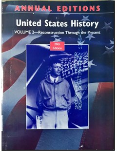 United State history: volum 2 - though the present reconstruction twentieth edition