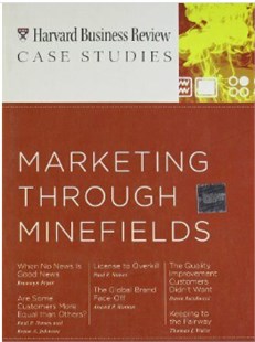 Marketing through minefields