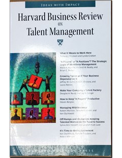 Harvard business review on talent management