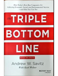 The triple bottom line : How today's best-run companies are achieving economic, social, and environmental success--and how you can too