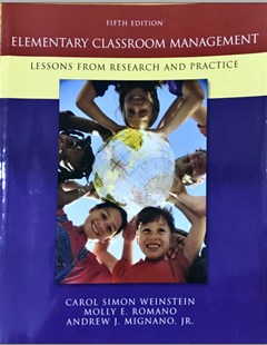 Elementary classroom management : Lessons from research and practice