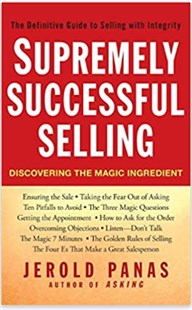 Supremely successful selling : Discovering the magic ingredient 