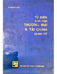 Từ điển thương mại Anh - Việt thương mại và tài chính