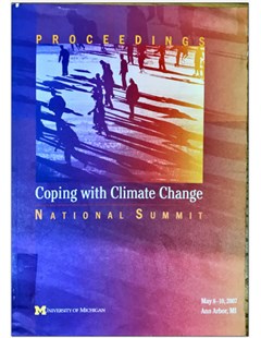 Coping with climate change : National summit proceedings