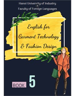 English for Garment Technology and Fashion design – Book 5