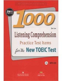 1000 listening comprehension practice test items for the NEW TOEIC test.