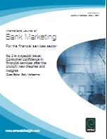 International Journal of Bank Marketing Consumer Confidence in Financial Services sector