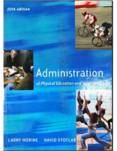Administration of physical education and sport programs fifth edition
