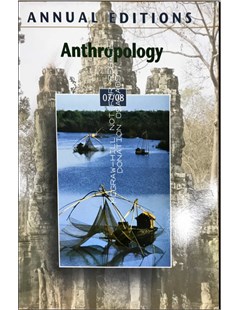 Anthropology 07/08