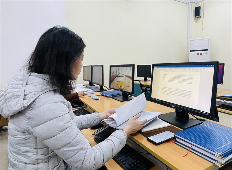 Tập huấn “Xây dựng nội dung: Quản lý đồ án/khóa luận tốt nghiệp” tại Thư viện Đại học Công nghiệp Hà Nội