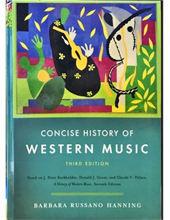 Concise history of western music 