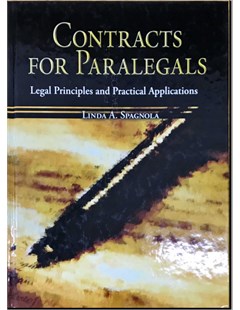 Contracts for paralegals: Legal principles and practical applications