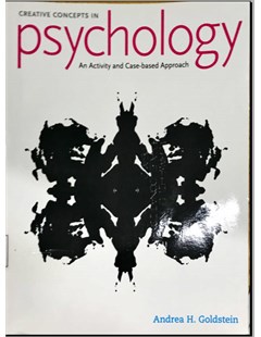 Creative concepts in psychology : An activity and case-based approach